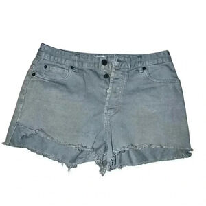 Amuse society Jean short green size 29